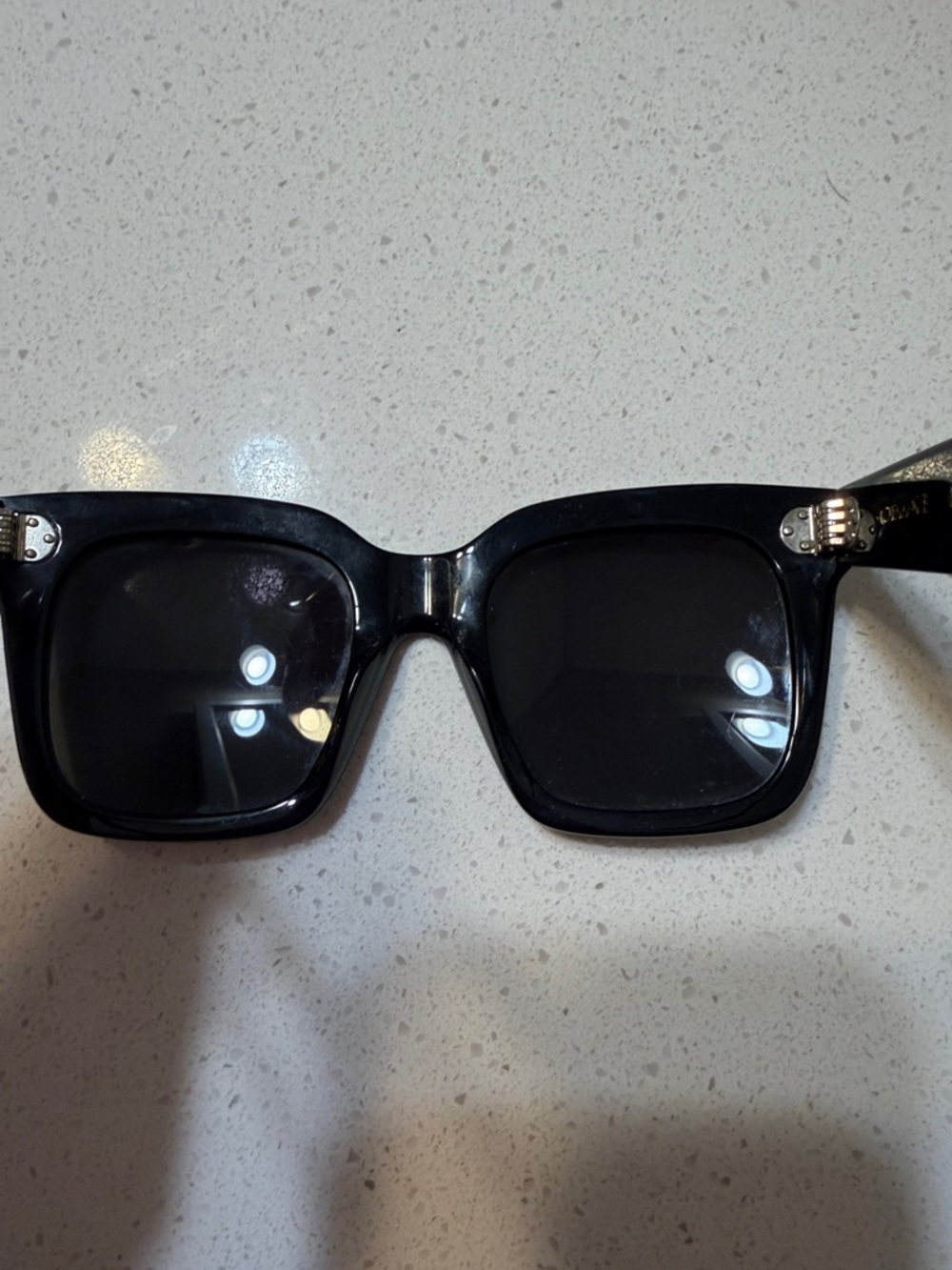 Celine Acetate Tilda Sunglasses CL 41076/S Black - Picture 7 of 8